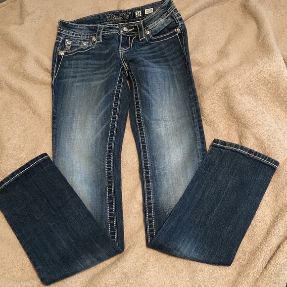 Miss Me Jeans!!!! Perfect condition! Never worn, just too small for me. - Picture 3 of 6